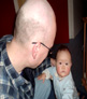 wat heeft pappa nou weer voor belachelijke coupe geschoren